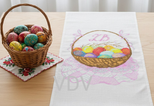 РС-Т-03 Рушник пасхальний (схема для вишивання бісером) 40х60 см