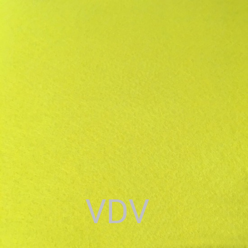 Н-013 фетр апретований, листовий товщина 1.0 мм, розмір 20х30 см (уп.10 шт.) насичений жовтий ( від 10 уп)