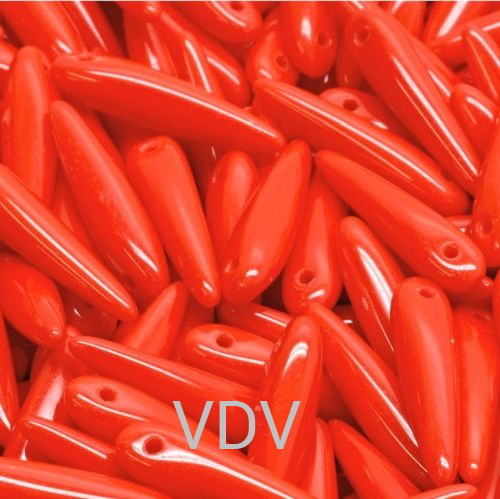 111-01340-00-5/16мм-93200 Намистини THORN (червоний натуральний) (10 г)