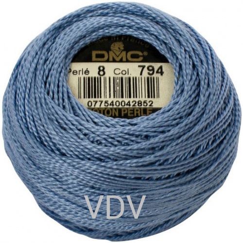 794 Нитка DMC Pearl Cotton (10х80 м) 100% бавовна, арт.116/8