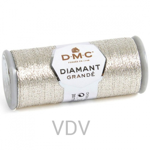 G168 Нитка DMC Diamant Grande (для вишивання) (6х20 м) 72% віскоза, 28%, п/е арт.381