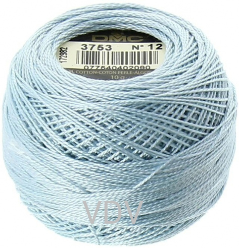 3753 Нитка DMC Pearl Cotton (10х120 м) 100% бавовна, арт.116/12
