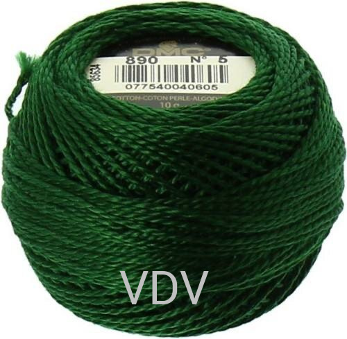890 Нитка DMC Pearl Cotton (10х45 м) 100% бавовна, арт.116/5