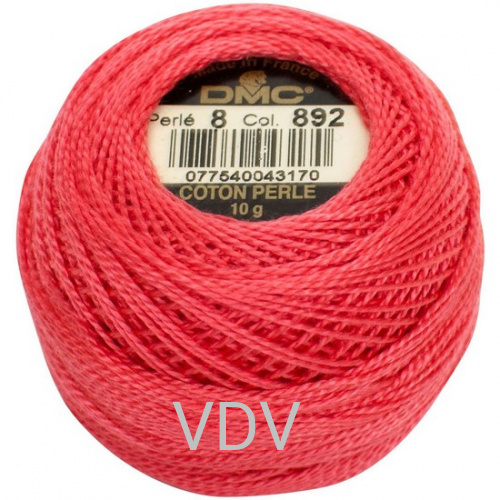892 Нитка DMC Pearl Cotton (10х80 м) 100% бавовна, арт.116/8