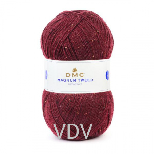 053 Пряжа DMC (Франція) Magnum Tweed (3х400 г/840 м) 74% акрил, 20% вовна, 6% віскоза