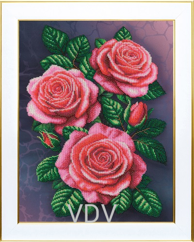 ТН-1429 "Троянди" (набір для вишивання бісером) 33х46 см