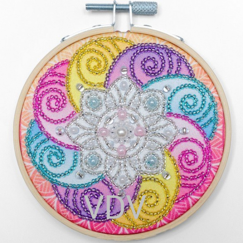 ТН-1221 Мандала "Формула успіху" (набір для вишивання бісером) 10х10 см