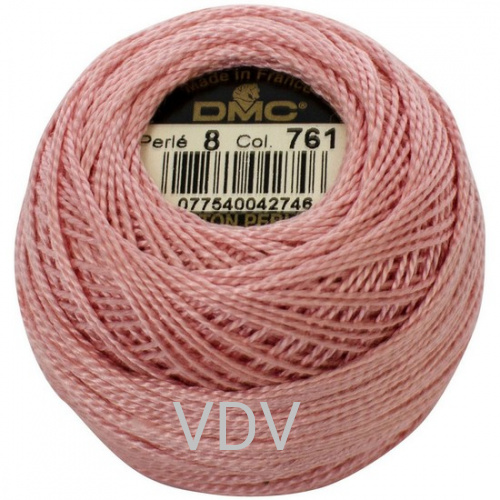 761 Нитка DMC Pearl Cotton (10х80 м) 100% бавовна, арт.116/8