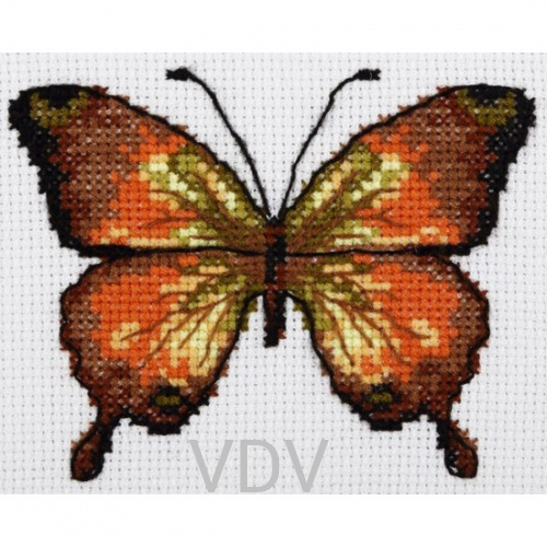 М-0213 "Метелик" (набір для вишивання муліне акрил) 11х15 см