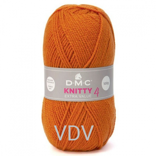 647 Пряжа DMC Knitty 4 (10 мотків x 50 гр) 140 метрів, 100% акрил (Франція)