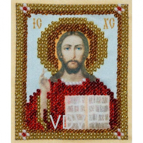 ТН-0795 "Ісус Христос" (набір для вишивання бісером) 6.5x8 см