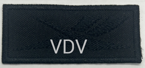 ТА-Г-Reebok Термоаплікація клейова 62х27 мм, чорний (уп. 5 шт)