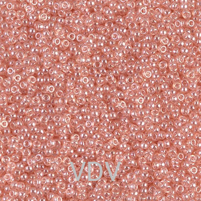 RR-366 Бісер Miyuki Round Rocailles 15/0 (глазурований, рожевий пастельний) 50 г