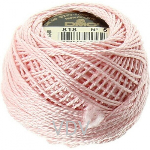 818 Нитка DMC Pearl Cotton (10х45 м) 100% бавовна, арт.116/5