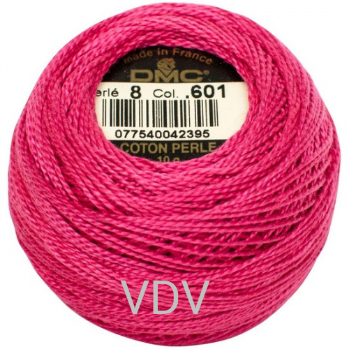 601 Нитка DMC Pearl Cotton (10х80 м) 100% бавовна, арт.116/8