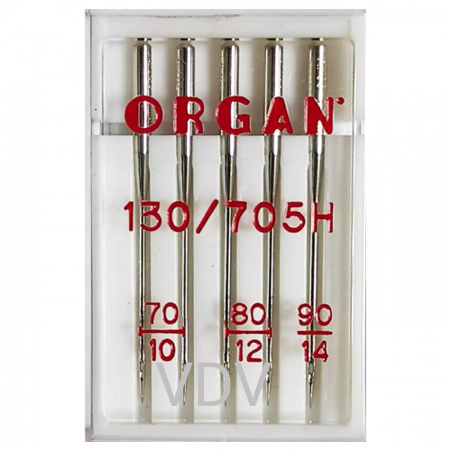 Наб. маш. голок Organ (Японія) Стандарт №70-90 (5 шт)