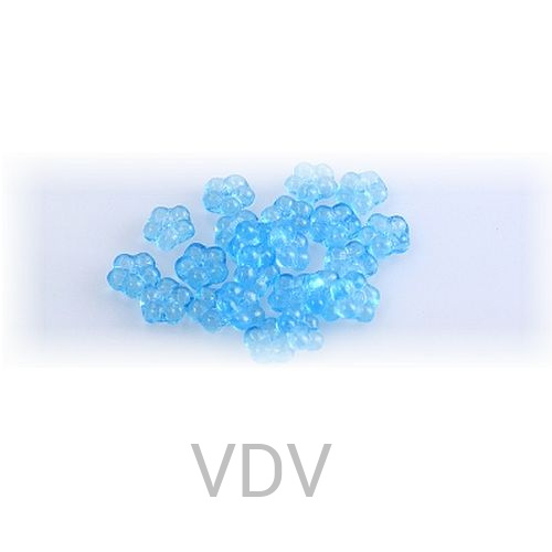 111-01362-00-5мм-00030-01134 Намистини FLOWERS (прозорий блакитний) (10 г)