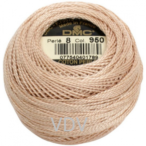 950 Нитка DMC Pearl Cotton (10х80 м) 100% бавовна, арт.116/8