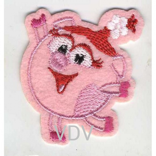 Термоаплікація клейова "Нюша" (уп. 5 шт) ТА-0045 