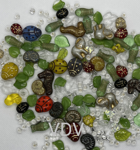 Мікс намистин PLAYFULL Preciosa (Чехія) 250 г