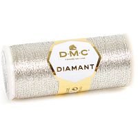 D168 Нитка Diamant (6х35 м) 72% віскоза, 28% п/е метал, арт.380