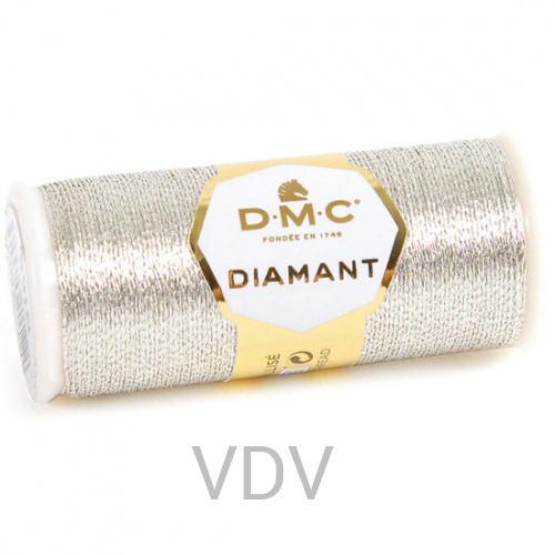 D168 Нитка Diamant (6х35 м) 72% віскоза, 28% п/е метал, арт.380