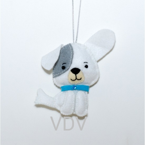 ФН-46 "Песик білий" (набір з фетру)