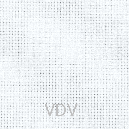 Тканина (Україна) Аїда 14 (ширина 140 см) біла (смесова тканина)