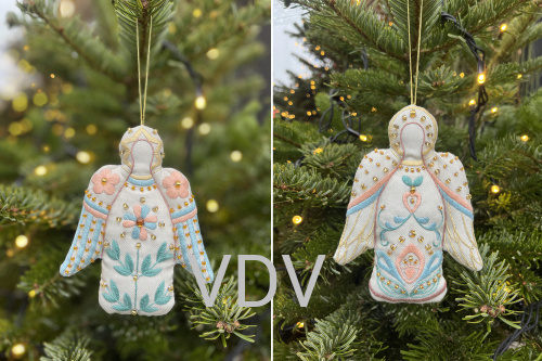 М-0358 "Берегиня" (набір для виготовлення іграшки, декоративна вишивка, 2 шт. в комплекті) 12х15,5 см