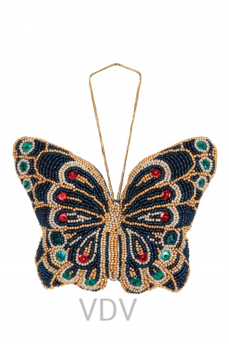 ТН-0735 Набір для вишивання бісером та паєтками, Іграшка "Метелик" 11х14 см