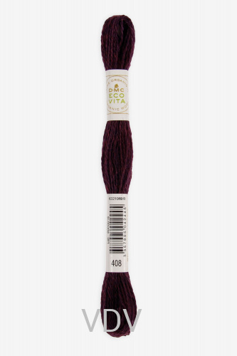 408 Нитка DMC Eco Vita, 100% органічна вовна (для вишивання) (6х16 м) арт.360