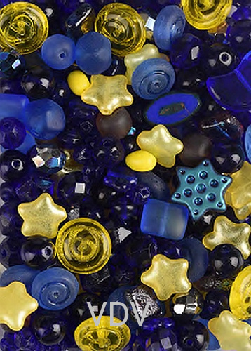 Мікс намистин STAR SKY-1 Preciosa (Чехія) 250 г