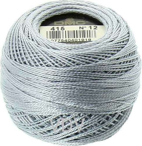 415 Нитка DMC Pearl Cotton (10х120 м) 100% бавовна, арт.116/12
