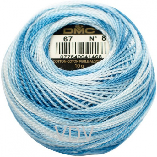 67 Нитка DMC Pearl Cotton (10х80 м) 100% бавовна, арт.116/8
