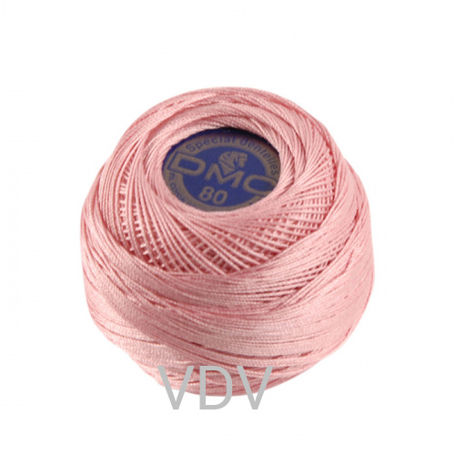 3326 Нитка DMC Brilliant Tatting (для вишивки) (10х90 м) 100% бавовна, арт.19 3326 Нитка DMC Brilliant Tatting (для вишивки) (10х90 м) 100% бавовна, арт.19