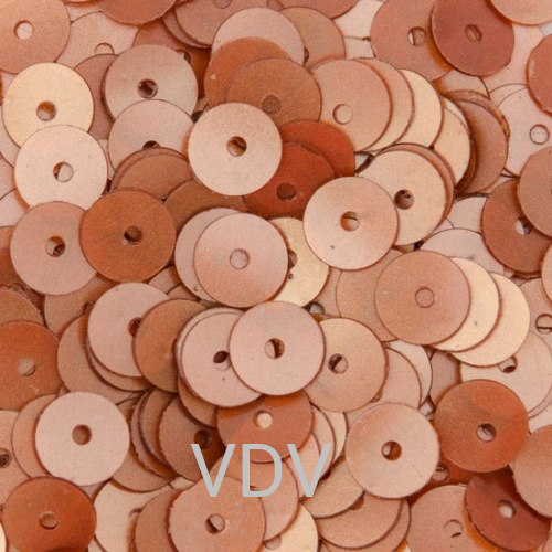 PAL6P4 Паєтки (Дубаї) плоскі 6 мм (уп. 50 гр)