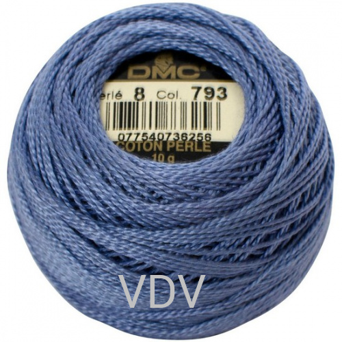 793 Нитка DMC Pearl Cotton (10х80 м) 100% бавовна, арт.116/8