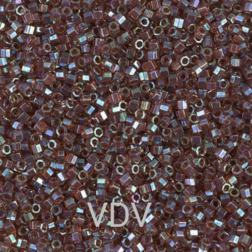 DBC-122 Бісер Miyuki Delica Beads Cut 11/0 (рубка, темно-вишневий) 50 г