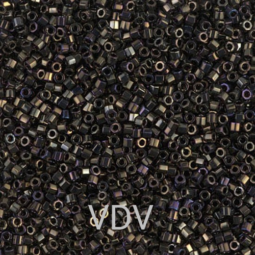 DBC-7 Бісер Miyuki Delica Beads Cut 11/0 (рубка, темне золото) 50 г