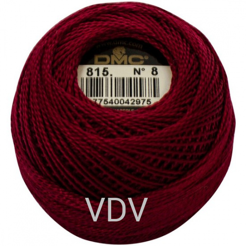 815 Нитка DMC Pearl Cotton (10х80 м) 100% бавовна, арт.116/8