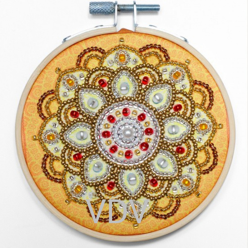 ТН-1220 Мандала "Примноження багатства" (набір для вишивання бісером) 10х10 см