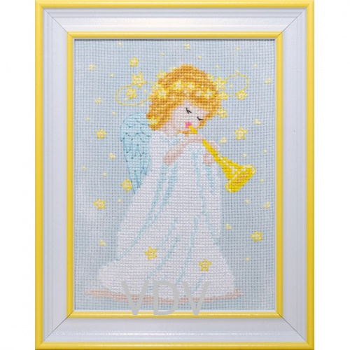 КВ М-0130 "Янгол" (вишита картина муліне ДМС) 