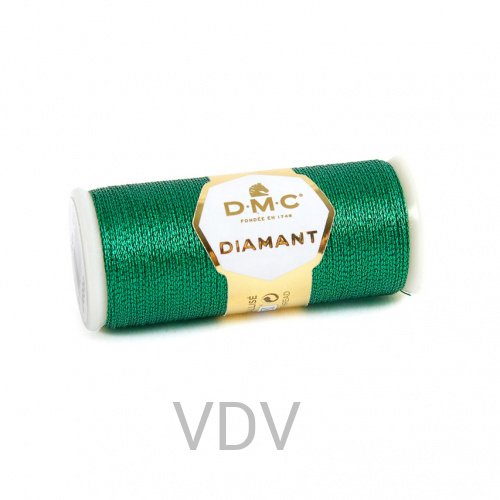 D699 Нитка Diamant металізована для ручної вишивки, 35 м