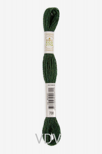 708 Нитка DMC Eco Vita, 100% органічна вовна (для вишивання) (6х16 м) арт.360