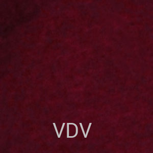 HQ170-050 фетр апретований, листовий товщина 1.2 мм, розмір 20х30 см (уп.10 шт.) бордо