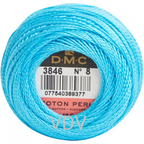 3846 Нитка DMC Pearl Cotton (10х80 м) 100% бавовна, арт.116/8