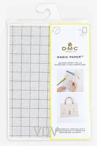 FC0002 DMC (Франція) Водорозчинний папір, 21х29,7 см, 1 лист 