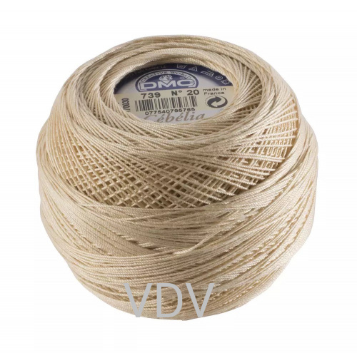 739 Пряжа DMC (Франція) Cebelia (10х50 г/380 м) 100% бавовна, арт.167/20