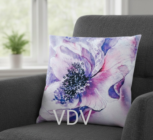 ГПМ-045 Чохол для інтер'єрної подушки (Вінтаж) 40х40 см