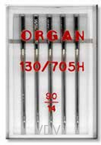 Наб. маш. голок Organ (Японія) Стандарт №90 (5 шт)